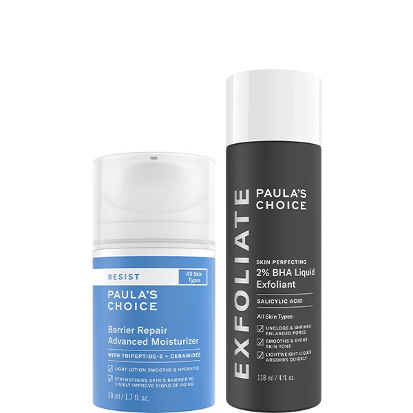 寶拉珍選2%水楊酸精華液+抗老化清爽保濕修護霜