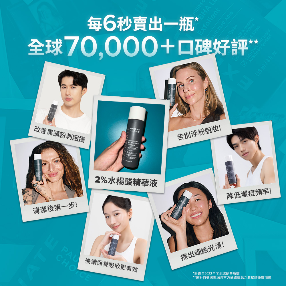 寶拉珍選【囤貨組】2%水楊酸精華液118ml(三入組)