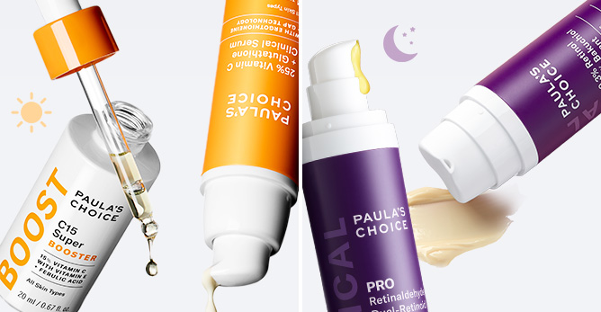 早C晚A:白天抗氧亮白、夜晚抗老撫紋保養法