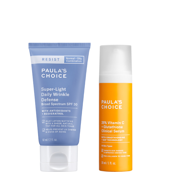 寶拉珍選抗老化清新潤色防曬乳SPF30+C25瞬效亮白淡斑精華