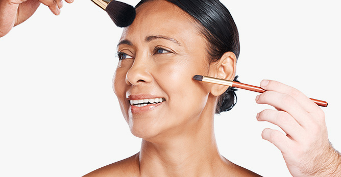 保濕讓上妝更服貼