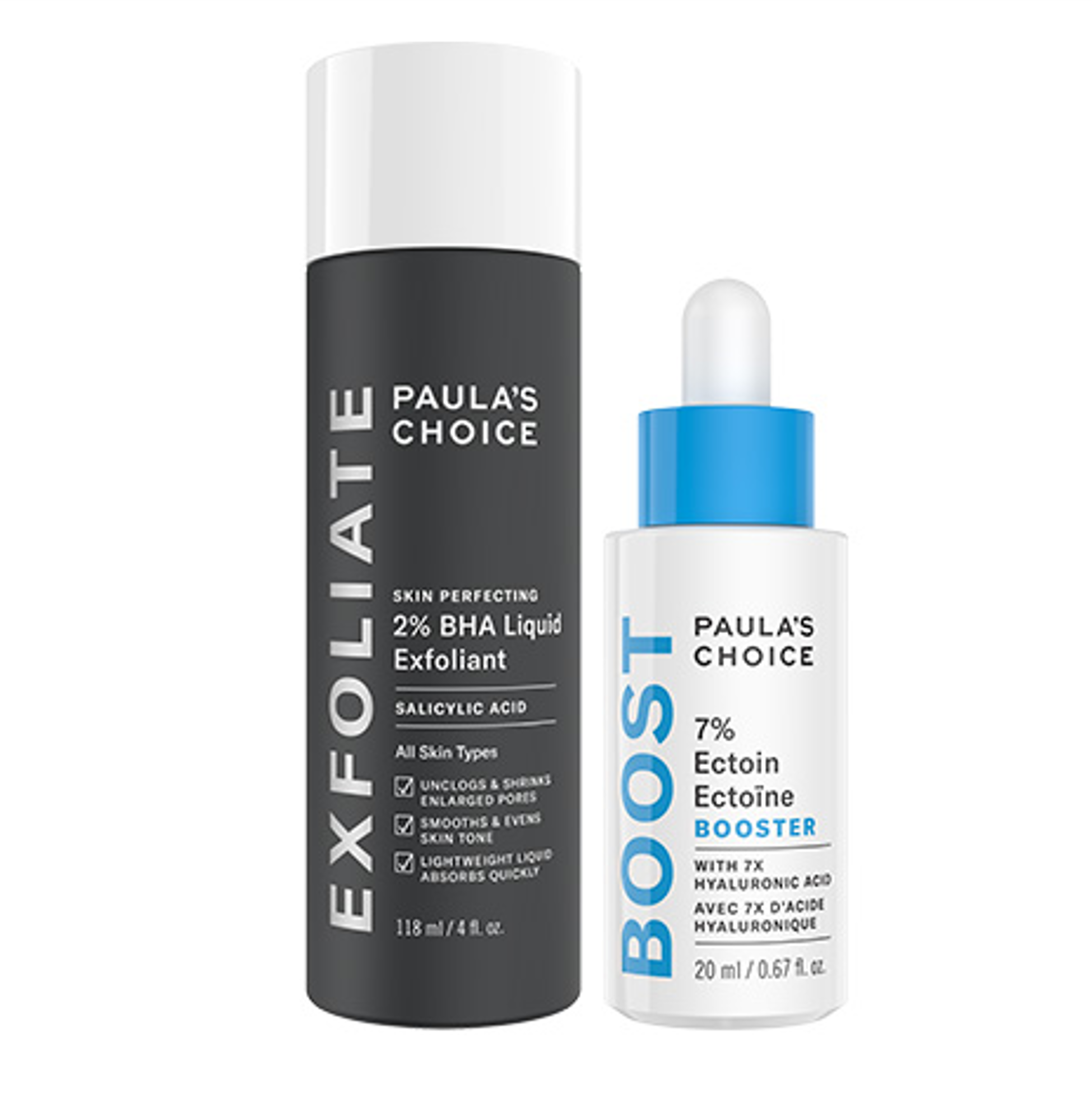 寶拉珍選2%水楊酸精華液+7%依克多因保濕修護精萃​