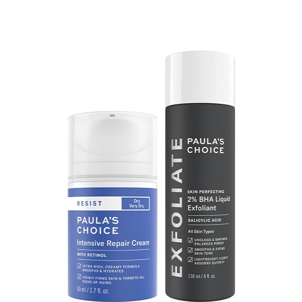 寶拉珍選2%水楊酸精華液+抗老化極緻修護霜