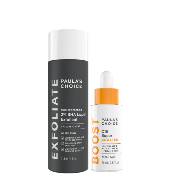 寶拉珍選2%水楊酸精華液+C15縮時亮白抗氧精萃