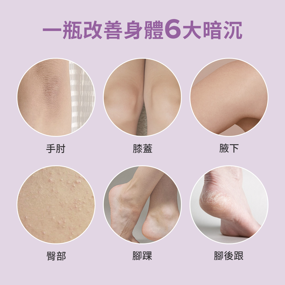 一瓶改善身體6大暗沉